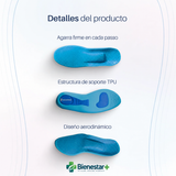 2x Pares Plantillas ComfyFeet™️- Disfruta de días sin dolor, sin tratamientos caros
